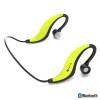 NGS Yellow Artica Runner Sports Water Resistant Bluetooth Stereo Headphones with Microphone for Android/iOS Devices